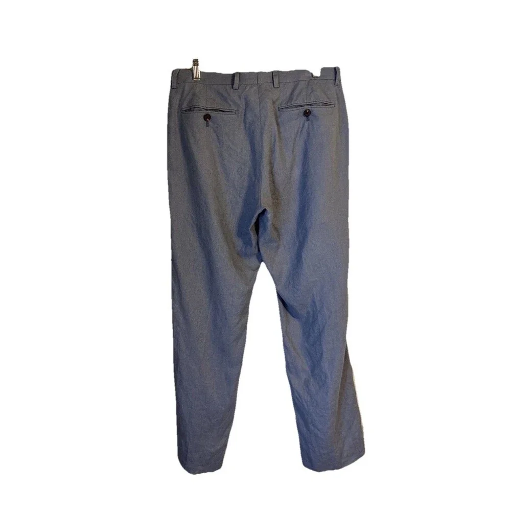 Lauren Ralph Lauren  Black Label Men’s Linen Pants Blue Size 31 Slim Fit